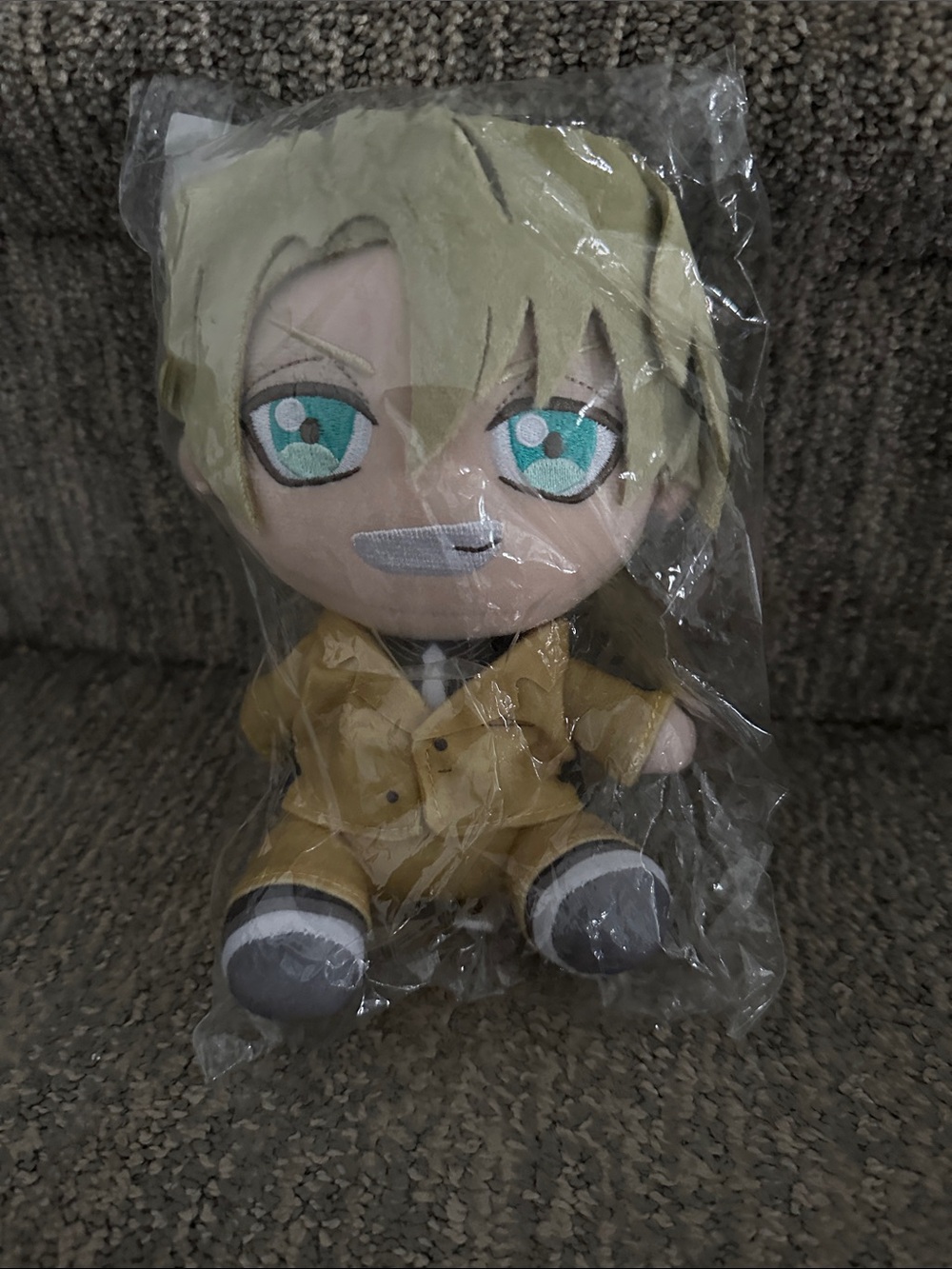 Orange Rouge HIGH CARD Finn Oldman Plush 18cm Cotton Polyester Mascot Japan